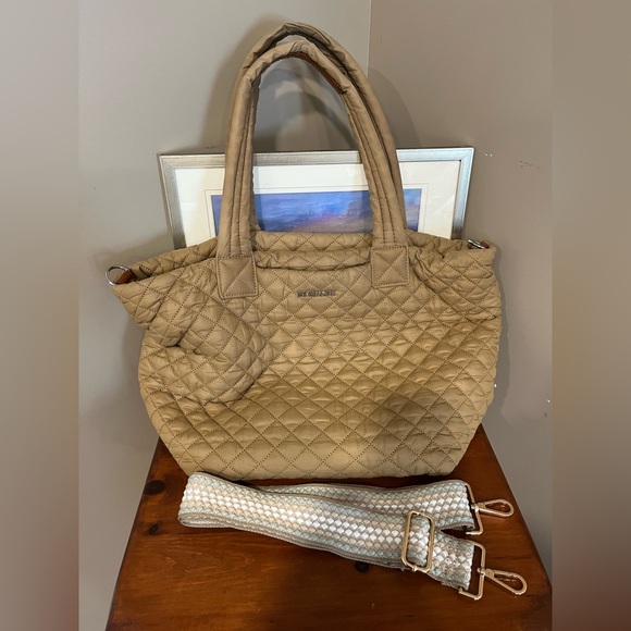 MZ Wallace Medium Metro Tote Deluxe - Caramel ** Please read - Picture 12 of 16